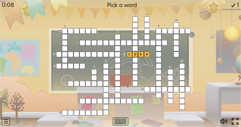 4th of July ESL Interactive Crossword Puzzle