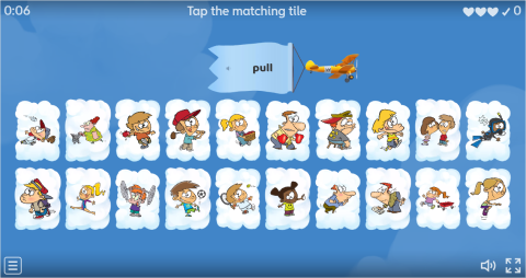 Body Movement Verbs Find The Match Worksheet