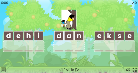 Children Games Vocabulary ESL Interactive Anagram