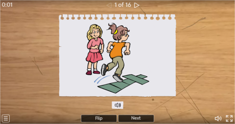 Children Games ESL Interactive Vocabulary Flashcards