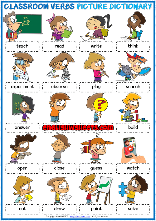 classroom-verbs-esl-printable-picture-dictionary-for-kids
