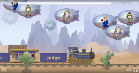 Detective Stories ESL Vocabulary Balloon Pop Game