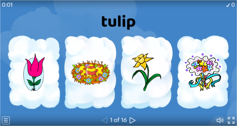 Easter ESL Interactive Vocabulary Quiz