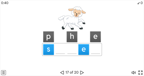 Farm Animals Vocabulary ESL Interactive Anagram