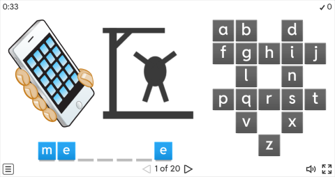 Father's Day ESL Interactive Hangman Game