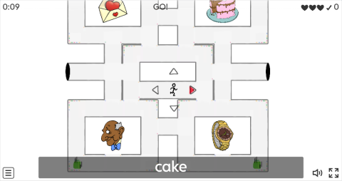 Father's Day ESL Vocabulary Maze Chase Game