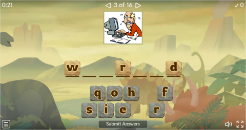 Feelings ESL Interactive Spell The Word Worksheet