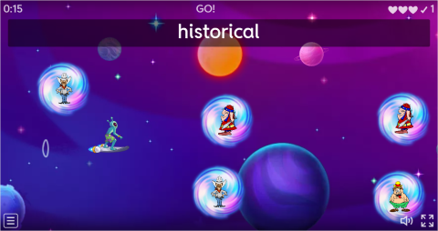 Types of Films ESL Vocabulary Airplane Game