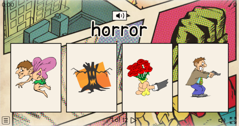 Types of Films ESL Interactive Vocabulary Quiz