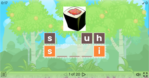 Food and Drinks Vocabulary ESL Interactive Anagram