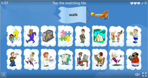 Free Time Activities ESL Find The Match Worksheet