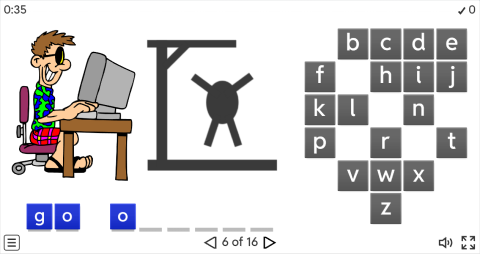 Free Time Activities ESL Interactive Hangman Game