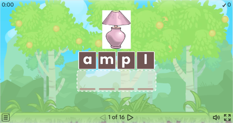 Furniture Vocabulary ESL Interactive Anagram