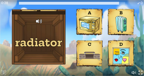 Furniture ESL Interactive Open The Box Worksheet