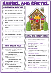 Hansel And Gretel Story in English For Children With Moral