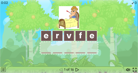 Health Problems Vocabulary ESL Interactive Anagram