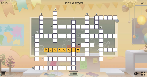 Health Problems ESL Interactive Crossword Puzzle