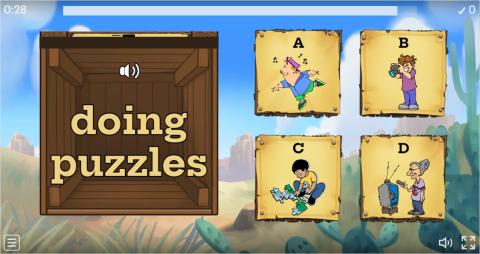 Hobbies ESL Interactive Open The Box Worksheet