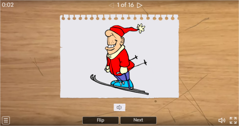 Hobbies ESL Interactive Vocabulary Flashcards