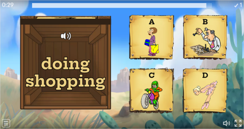 Hobbies ESL Interactive Open The Box Worksheet