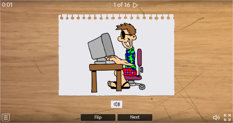 Hobbies ESL Interactive Vocabulary Flashcards