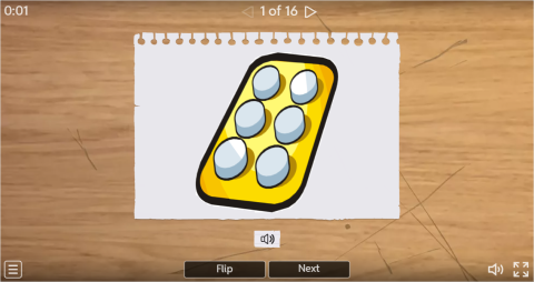 Hospital ESL Interactive Vocabulary Flashcards