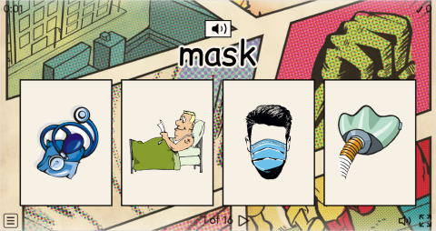 Hospital ESL Interactive Vocabulary Quiz