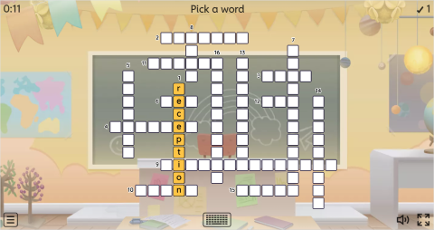 Hotel Vocabulary ESL Interactive Crossword Puzzle