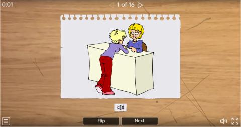 Hotel ESL Interactive Vocabulary Flashcards