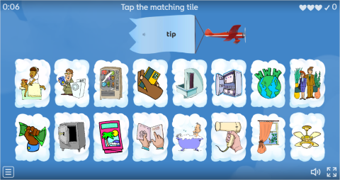 Hotel ESL Interactive Find The Match Worksheet