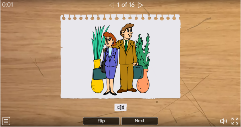 Hotel ESL Interactive Vocabulary Flashcards