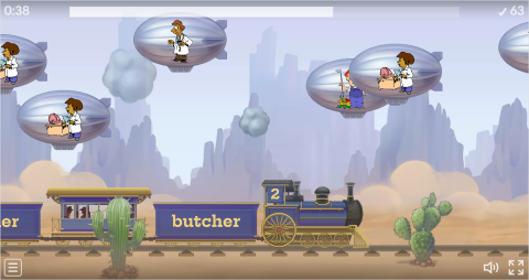 Jobs ESL Vocabulary Balloon Pop Game