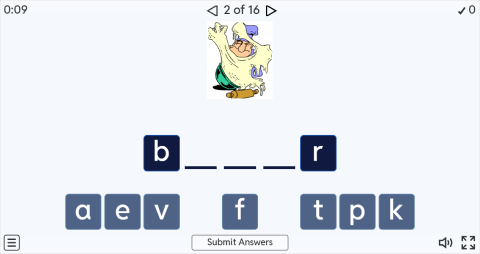 Jobs ESL Interactive Spell The Word Worksheet