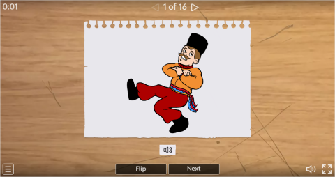 Jobs ESL Interactive Vocabulary Flashcards