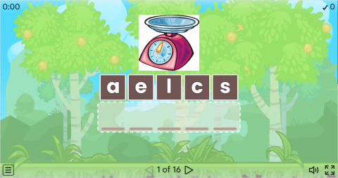 Kitchen Appliances Vocabulary ESL Interactive Anagram