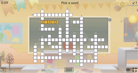 Kitchen Utensils ESL Interactive Crossword Puzzle