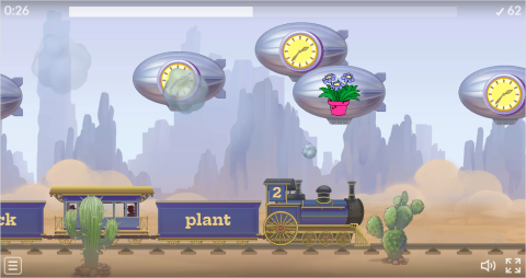 Living Room Objects ESL Vocabulary Balloon Pop Game