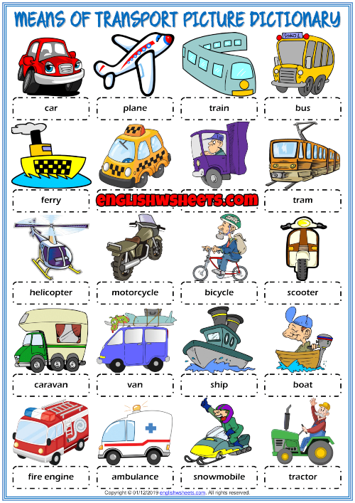 means-of-transport-esl-picture-dictionary-worksheet-for-kids
