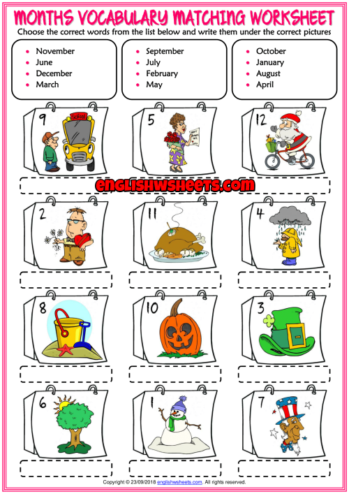 months-esl-vocabulary-matching-exercise-worksheet-for-kids
