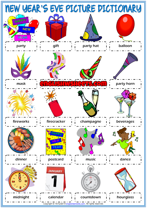new-year-s-eve-esl-picture-dictionary-worksheet-for-kids
