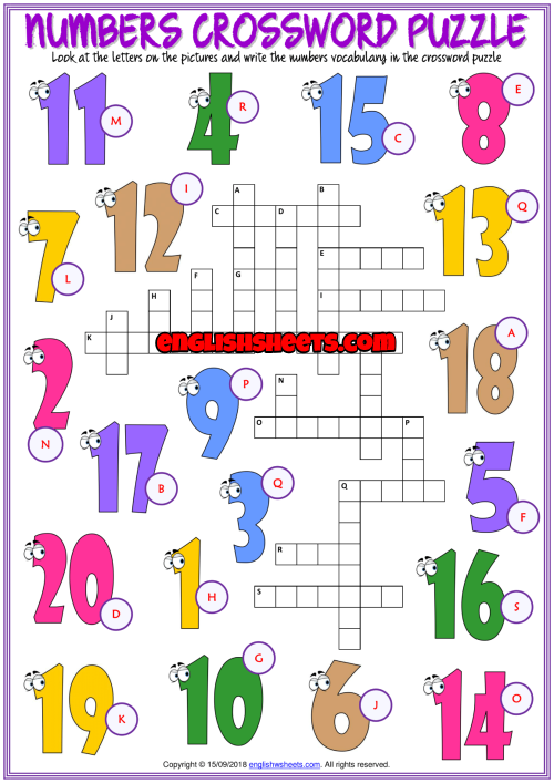 numbers-esl-printable-crossword-puzzle-worksheet-for-kids