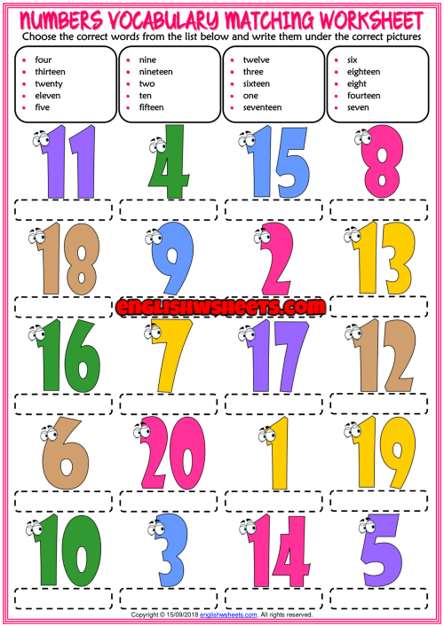 numbers-esl-printable-matching-exercise-worksheet-for-kids