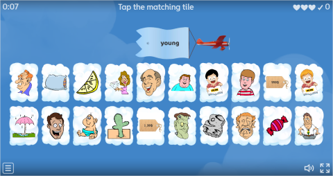 Opposite Adjectives ESL Find The Match Worksheet