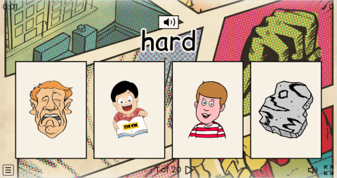 Opposite Adjectives ESL Interactive Vocabulary Quiz