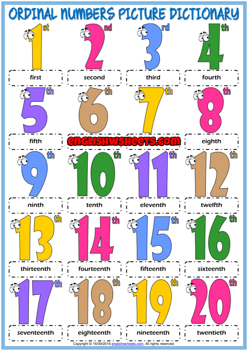 ordinal-numbers-esl-printable-picture-dictionary-for-kids