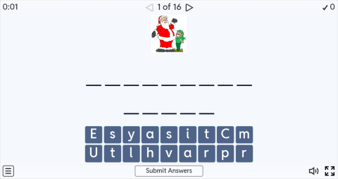 Party Types ESL Interactive Spell The Word Worksheet