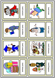Party Types ESL Printable Vocabulary Learning Cards For Kids