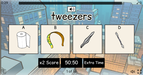 Personal Care Products Interactive Vocabulary Quiz Show