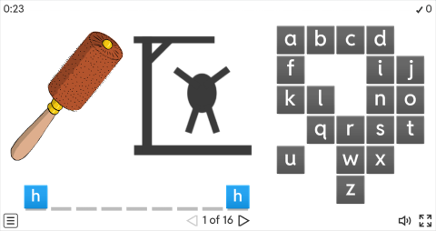 Personal Care Products ESL Interactive Hangman Game