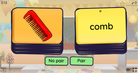 Personal Care Products ESL Pair or No Pair Worksheet